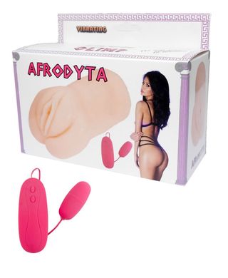 Мастурбатор вагина с вибрацией Boss Series - Afrodyta, BS2600008V