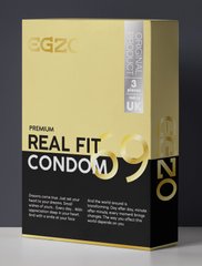 Щільнооблягаючі презервативи EGZO "Real fit" №3