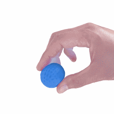Мастурбатор с внутренней спиральной структурой и стимулирующим шариком Pretty Love - Transparent masturbator Blue, BM-009229N