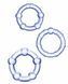 Набор эрекционных колец Stay hard, CN-330300012 Blue