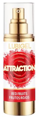 Стимулюючий гель (рідкий вібратор) із ароматом лісових ягід Mai - Attraction Lubigel Privat Gel Liquid Vibrator Efect Red Fruits 30 ml
