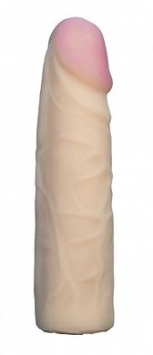 Насадка для страпона тілесна EGZO CIBERSKIN NSTR06 ( 18 см х 4,2 см )