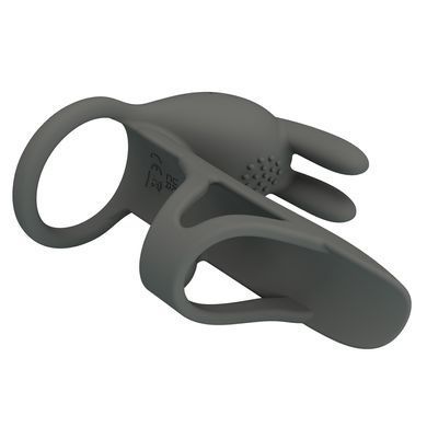 Насадка с вибрацией Pretty Love - MASTER RING GRAY, BI-210326-1