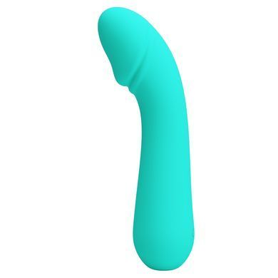Вібромасажер для стимуляції точки G Pretty Love - Cetus Green, BI-014723-4