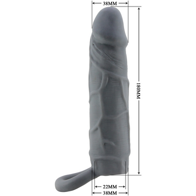 Насадка Pretty Love - Realistic Penis Sleeve, BI-026227-2