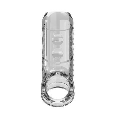 Стимулююча насадка на пеніс Pretty Love - Penis Sleeve Long Clear, BI-026267M