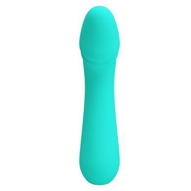 Вібромасажер для стимуляції точки G Pretty Love - Cetus Green, BI-014723-4