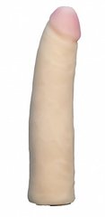 Насадка для страпона тілесна EGZO CIBERSKIN NSTR03 ( 18 см х 3,5 см )