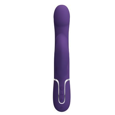 Вібромасажер із поступальним рухом серії Pretty Love - Falin Twinkled Tenderness Dark Purple 7 vibration functions 4 rolling functions, BW-500012-2