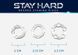 Набір ерекційних кілець Stay hard, CN-330300012 Purple