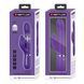 Вібромасажер із поступальним рухом серії Pretty Love - Falin Twinkled Tenderness Dark Purple 7 vibration functions 4 rolling functions, BW-500012-2