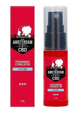 Духи з феромонами для чоловіків Original CBD Amsterdam-Pheromone Stimulator For him , 15 ml