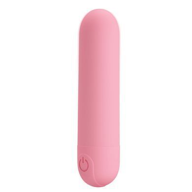 Перезаряжаемая вибропуля Pretty Love - Stefan Light pink, BI-300085-3