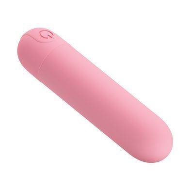 Перезаряжаемая вибропуля Pretty Love - Stefan Light pink, BI-300085-3
