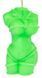Свічка LOVE FLAME - Shibari I Green Fluor, CPS09-GREEN