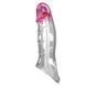 Насадка-презерватив PRETTY LOVE - Damell Penis Sleeve Clear Pink, BI-026278NM