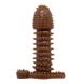 Насадка-презерватив BI-016005-0902S ( коричнева )
