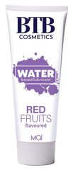 Гель-лубрикант на водній основі з ароматом лісових ягід Mai - BTB Water Based Lubricant RED FRUITS flavored, 100 ml