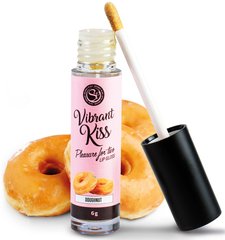 Блеск для губ с эффектом вибрации Secret Play - LIP GLOSS Vibrant Kiss Doughnut, 6 грамм