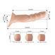 Удлиняющая насадка Pretty Love - Adjustable Penis Sleeve, BI-026263H