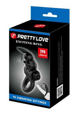 Ерекційне вібро кільце Pretty Love-EXCITING RING, BI-210245
