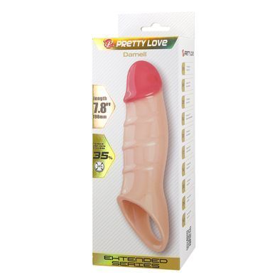 Удлиняющая насадка PRETTY LOVE - Damell Penis Sleeve, BI-026278N