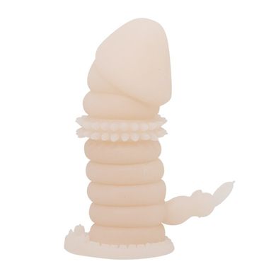 Насадка-презерватив BI-016008-0102S ( тілесний )
