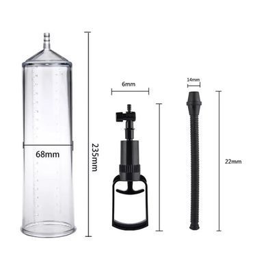 Вакуумная помпа CANWIN Penis Pump Men Powerup - P128