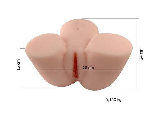 Мастурбатор вагина и анус Bottock 02, BS2600182